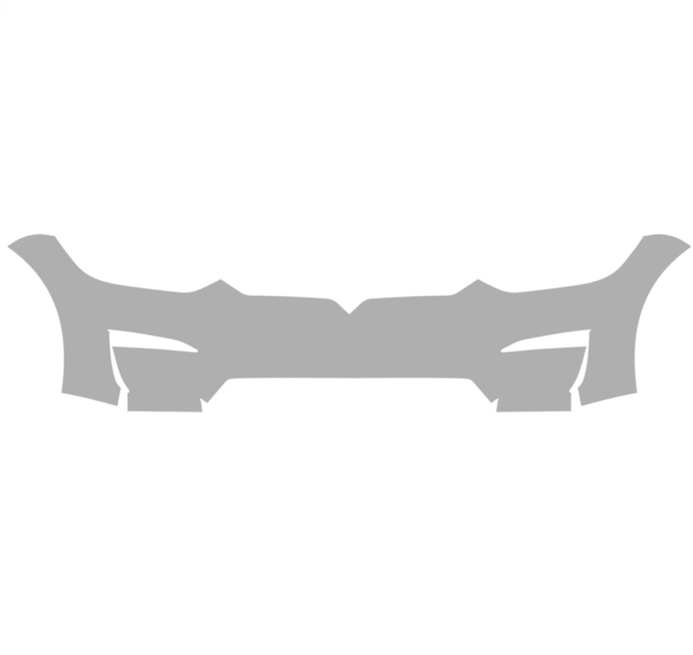 Tesla Model X 24-22 4D SUV ALPHA PPF PRE-CUT KIT FRONT BUMPER