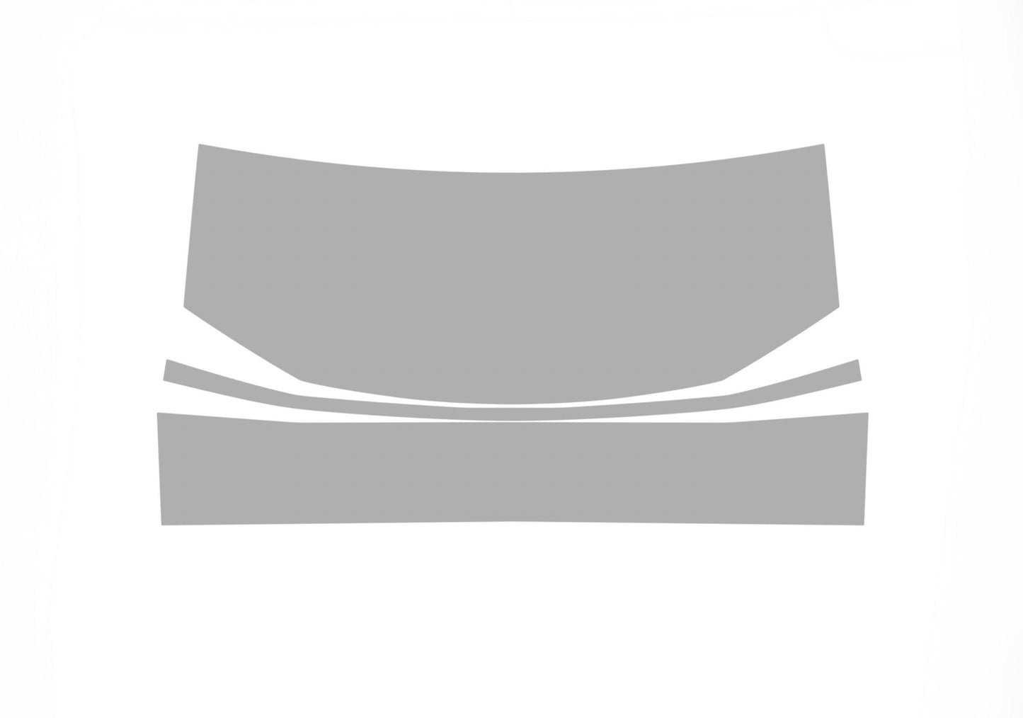 TESLA CYBER TRUCK/CYBER BEAST/ FOUNDATION ALPHA KIT 24-25 PPF PRE-CUT KIT FRONT BUMPER HOOD FRONT LIGHT BAR