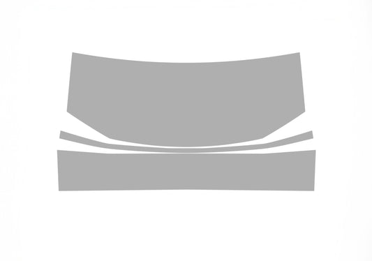 TESLA CYBER TRUCK/CYBER BEAST/ FOUNDATION ALPHA KIT 24-25 PPF PRE-CUT KIT FRONT BUMPER HOOD FRONT LIGHT BAR