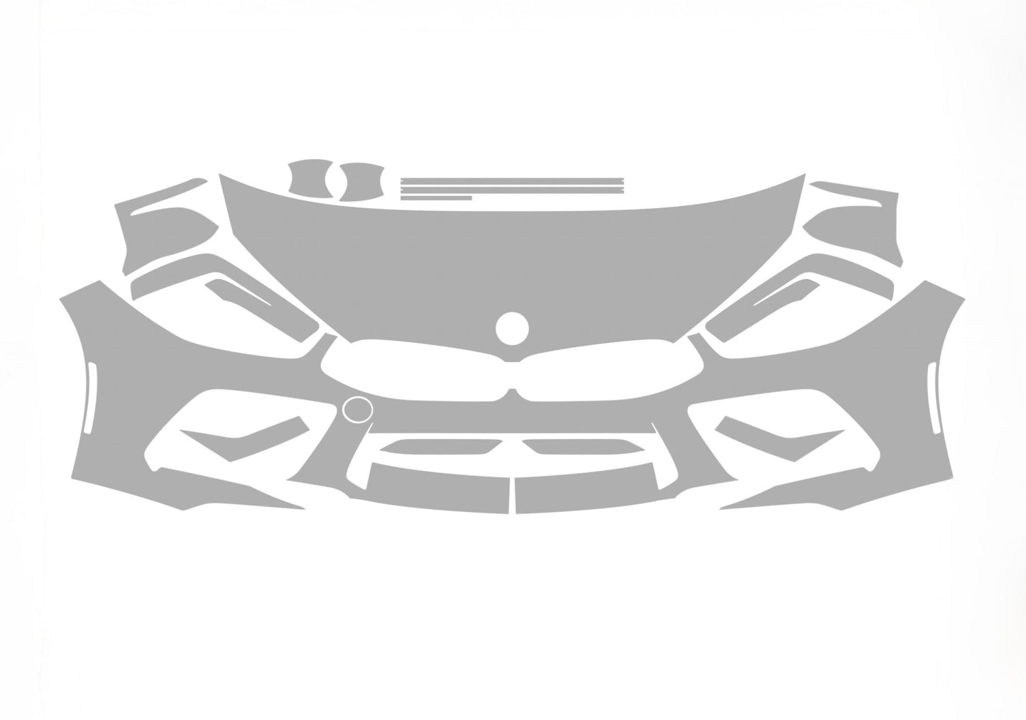 BMW M8 25-20 2D Cpe ALPHA PPF PRE-CUT KIT FRONT BUMPER HOOD FENDERS SIDE MIRRORS DOOR EDGE DOOR HANDLE