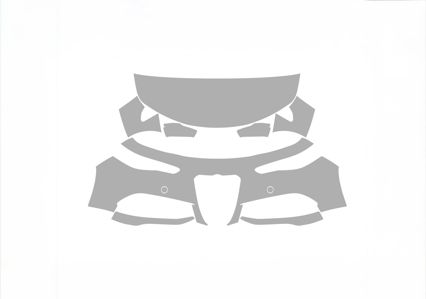 Alfa Romeo Giulia Sprint/Ti/Veloce/Estrema 24-22 4D Sdn ALPHA PPF PRE-CUT KIT FRONT BUMPER HOOD FENDERS SIDE MIRRORS