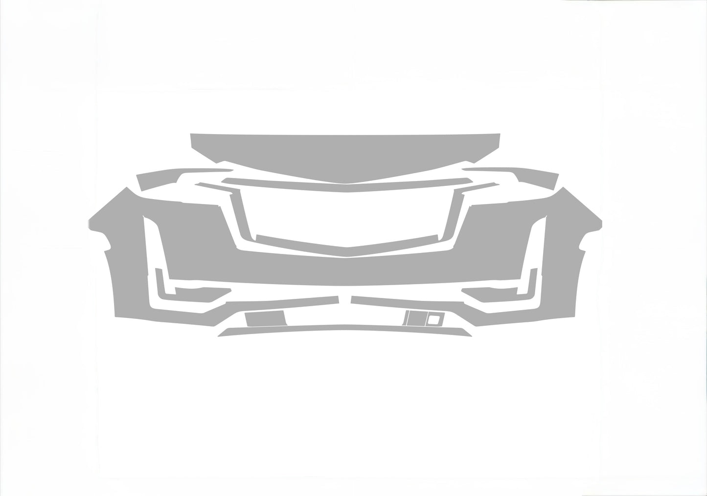 Cadillac Escalade ESV Luxury/Premium Luxury/Sport/Premium Luxury Platinum/Sport Platinum 24-21 4D SUV SLPHA PPF PRE-CUT KIT FRONT BUMPER HOOD GRILLE