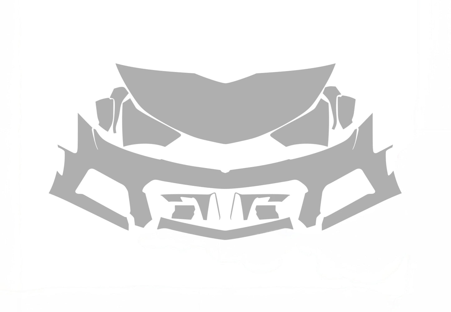 Chevrolet Camaro ZL1 24-17 2D Cpe ALPHA PPF PRE-CUT KIT FRONT BUMPER HOOD FENDERS SIDE MIRRORS