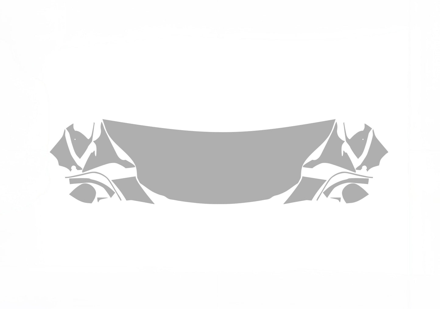 Aston Martin DB12 25-24 2D Cpe ALPHA PPF PRE-CUT KIT FRONT BUMPER HOOD FENDERS SIDE MIRRORS