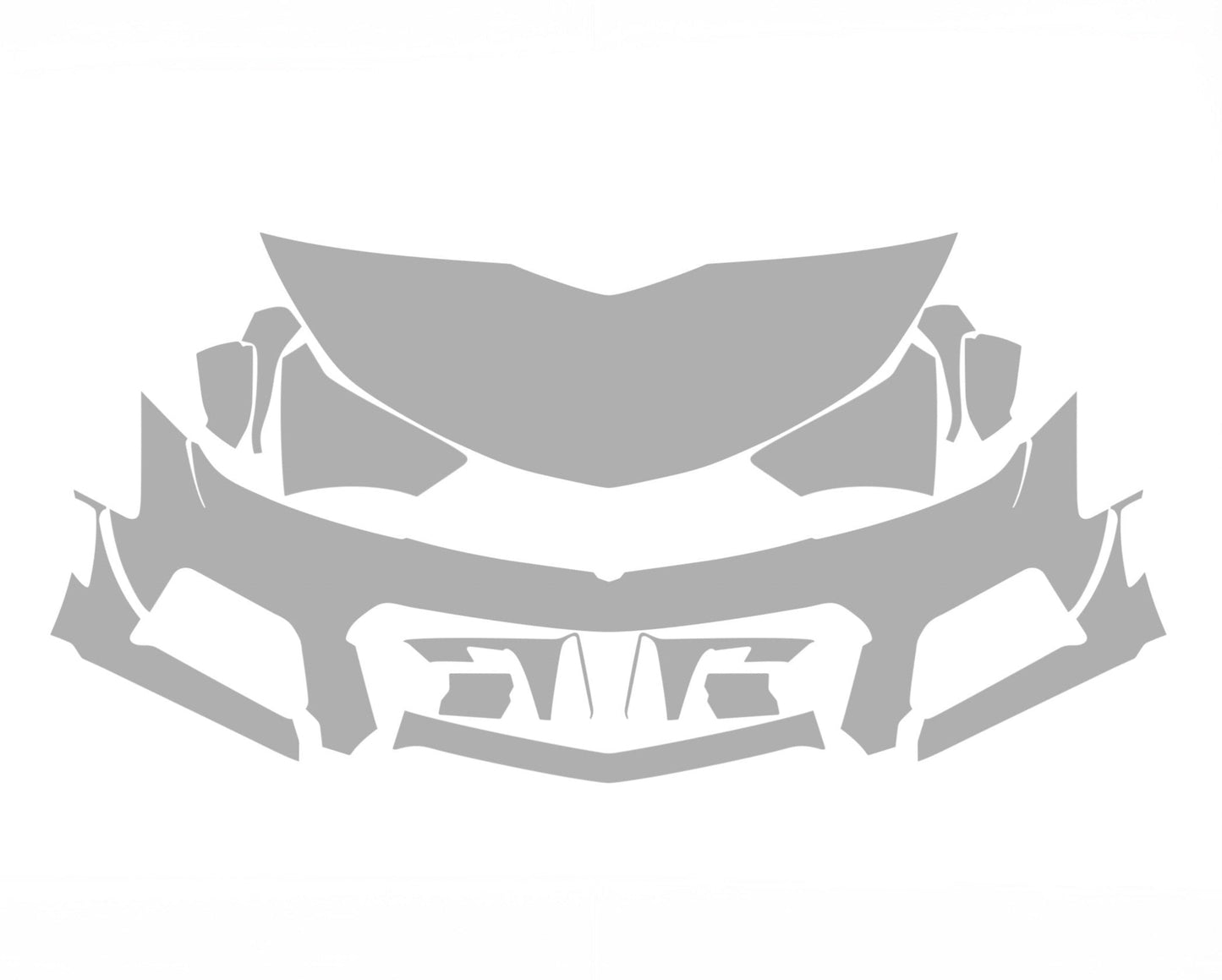 Chevrolet Camaro ZL1 1LE 24-18 2D Cpe ALPHA PPF PRE-CUT KIT FRONT BUMPER HOOD FENDERS SIDE MIRRORS