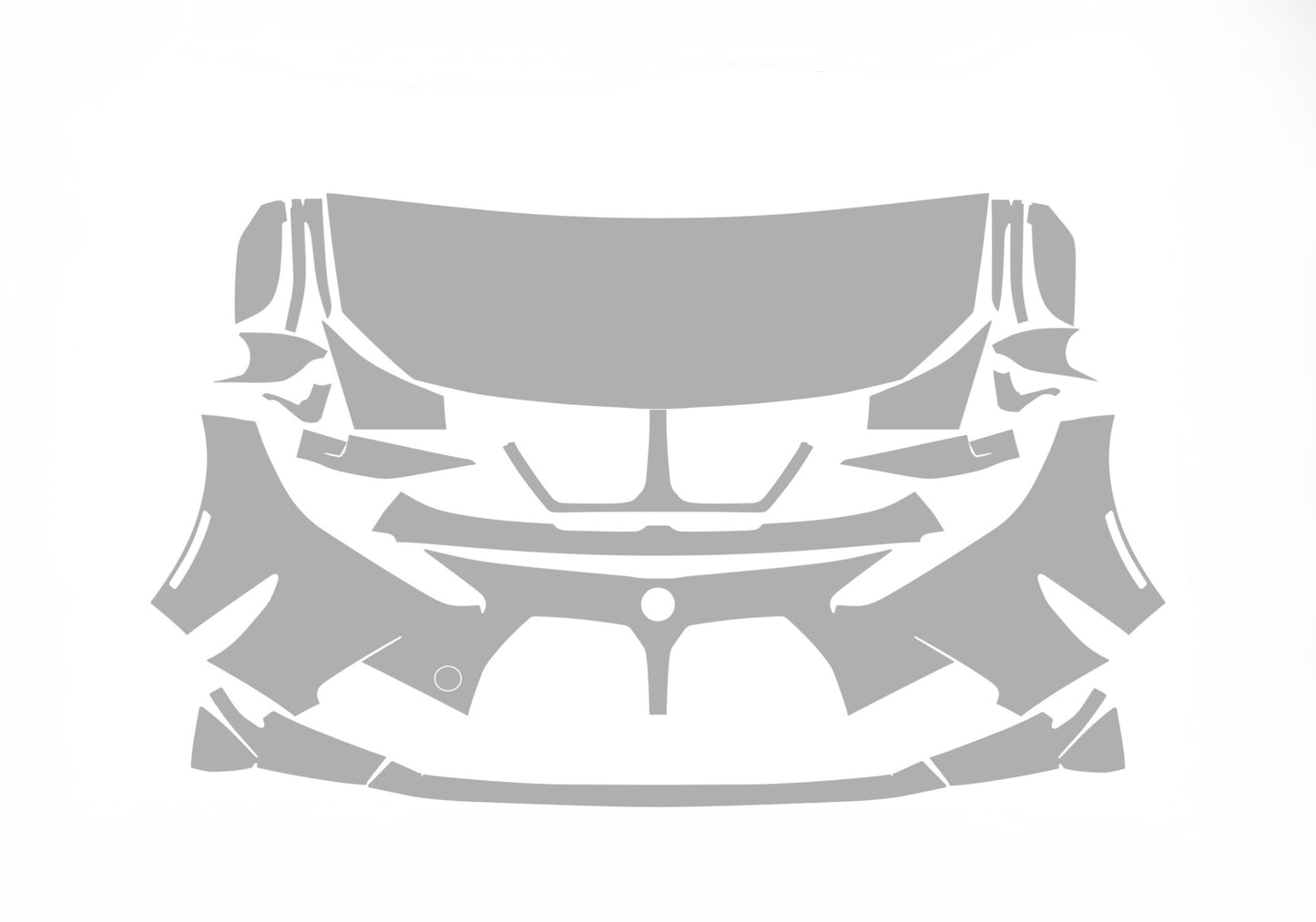BMW M3/ M3 Competition/ M3 Competition xDrive 25-21 4D Sdn ALPHA PPF PRE-CUT KIT FRONT BUMPER HOOD FENDERS SIDE MIRRORS