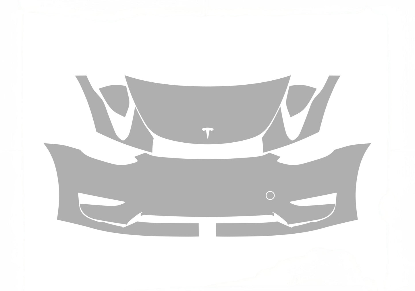 Tesla Model Y 25-20 4D SUV ALPHA PPF PRE-CUT KIT FRONT BUMPER HOOD FENDERS SIDE MIRRORS