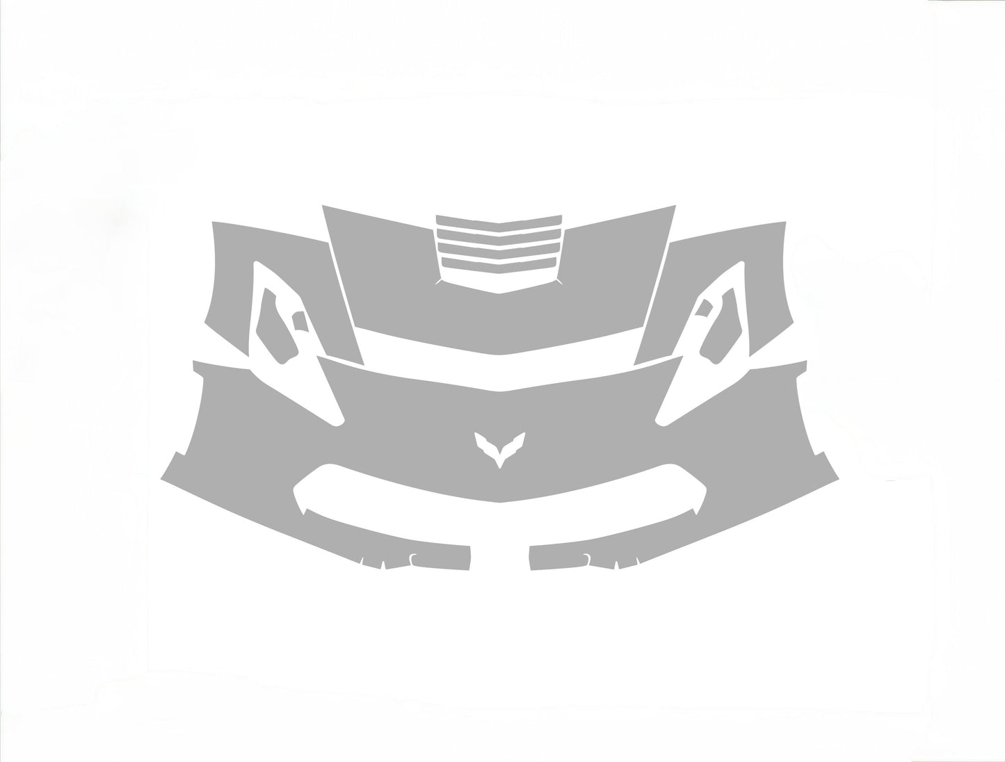 Chevrolet Corvette Stingray C7 14-19 1LT 2LT 3LT ALPHA PPF PRE-CUT KIT FRONT BUMPER HOOD FENDERS SIDE MIRRORS